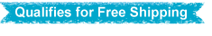 Qualifies for Free Shipping